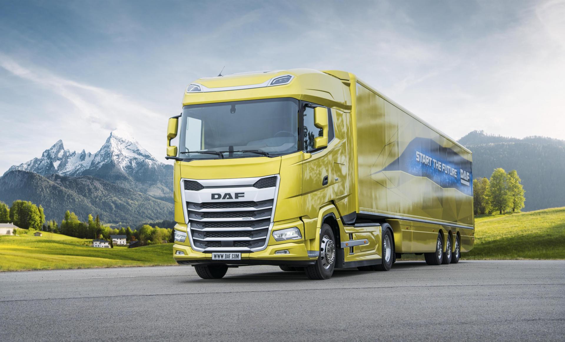 04 the beautiful design of the new generation daf xg