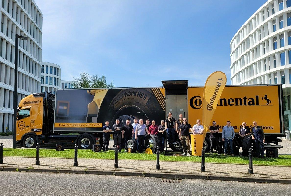 Continental Show Truck Sets off on the Second Leg of Its European Tour