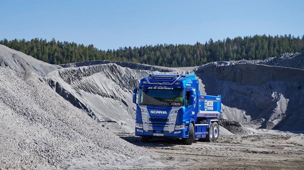 NJC.© - SCANIA The flexible electrified truck has entered Oslo