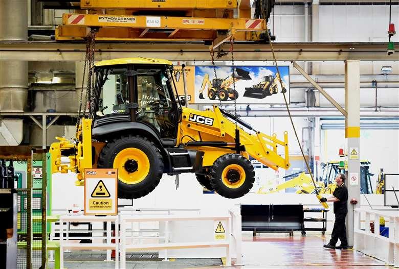 20210928 141735 a jcb backhoe comes off the production line