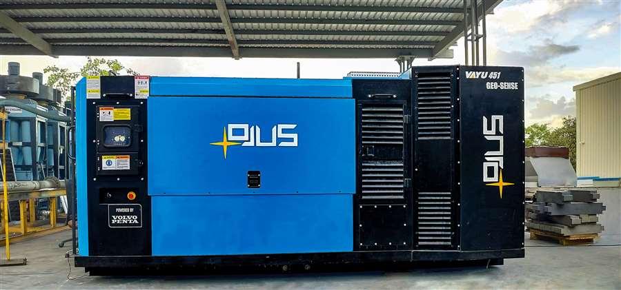 VOLVO-OJUS expands with Volvo Penta-powered air compressors