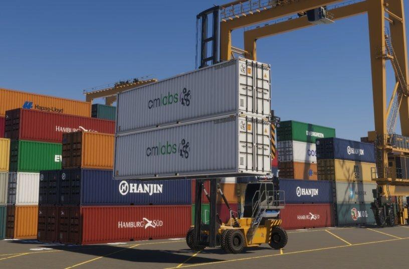 CM Labs Launches Port Sector’s First Simulation Training Solution for Double Empty Container Handler