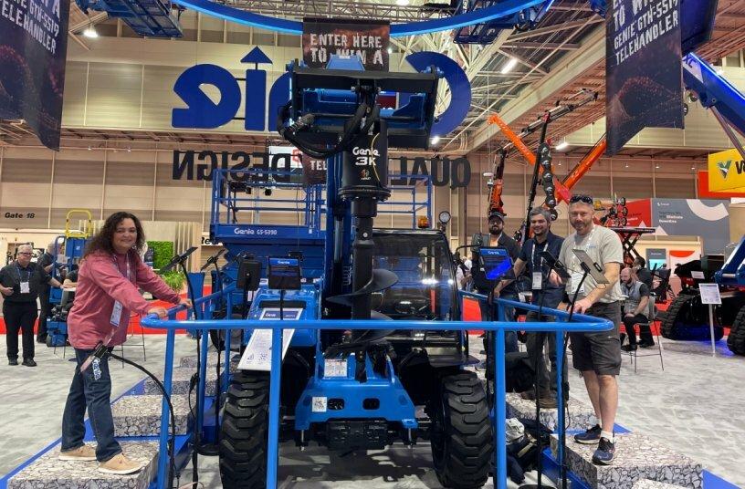 Genie Gives Away Telehandler at the ARA Show