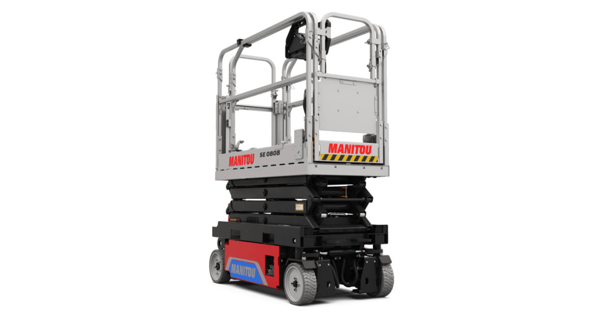 MANITOU-Launch of a new Manitou scissor lifts range