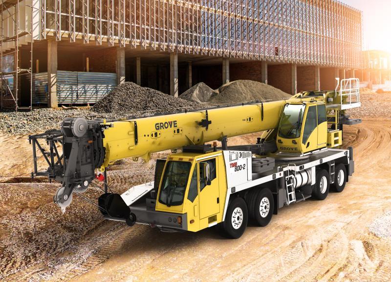 NJC.© - Grove TMS800-2 Boosts Productivity With Easier Roading, 'Big Crane' Features