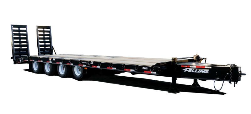 Felling Trailers Adds Low Pro Heavy Duty Models to Deck-Over Tag Line