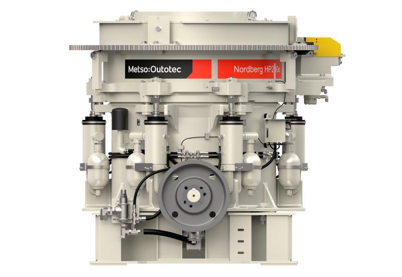 Metso Outotec Launches Nordberg HP200e Cone Crusher Range
