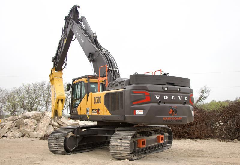 Volvo CE Expands Range of Straight Boom Demolition Excavators
