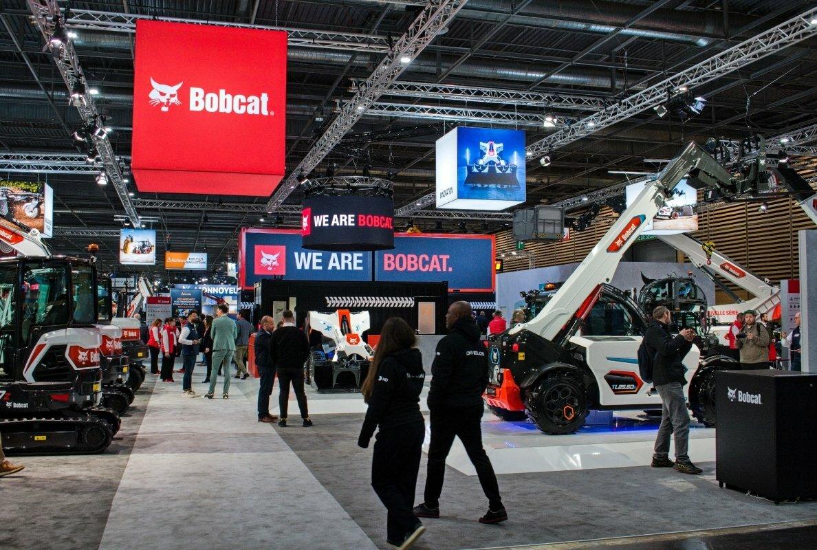 Bobcat debuts electric telehandler concept at INTERMAT 2024, proving sustainability and performance can go hand in hand