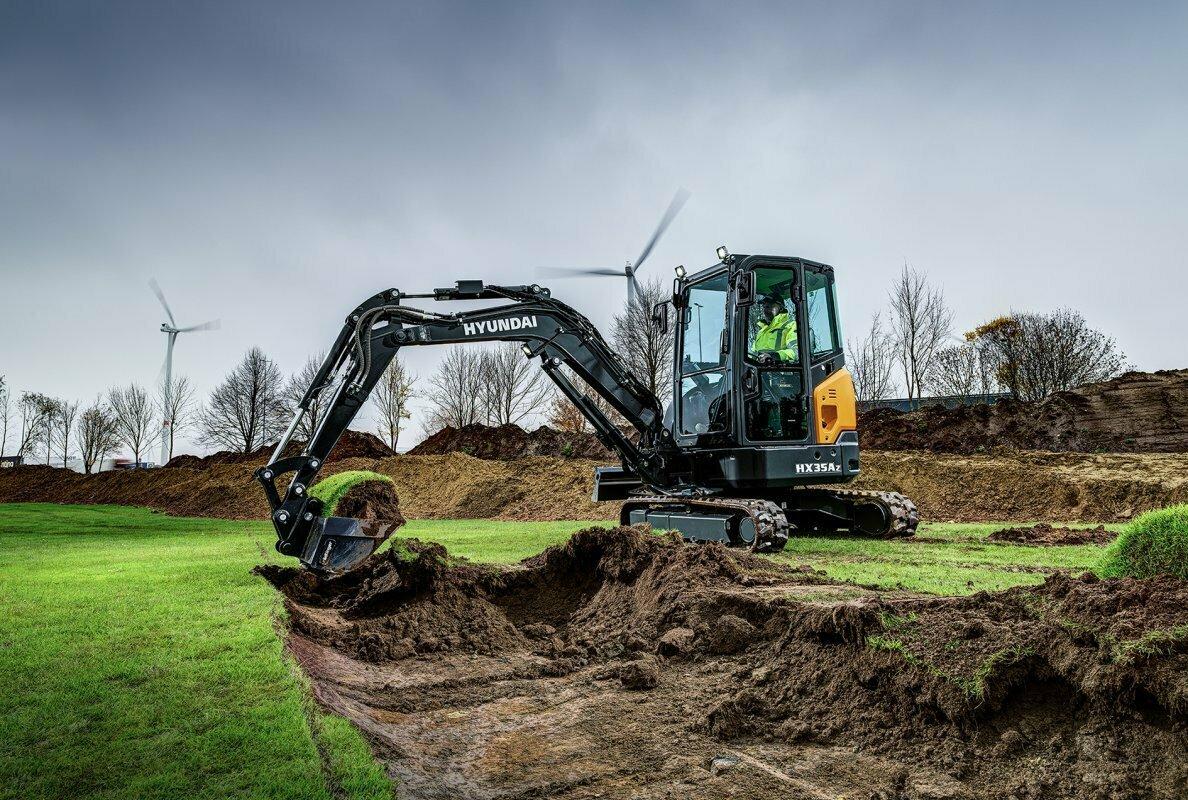 HD Hyundai breaks new compact excavator standard