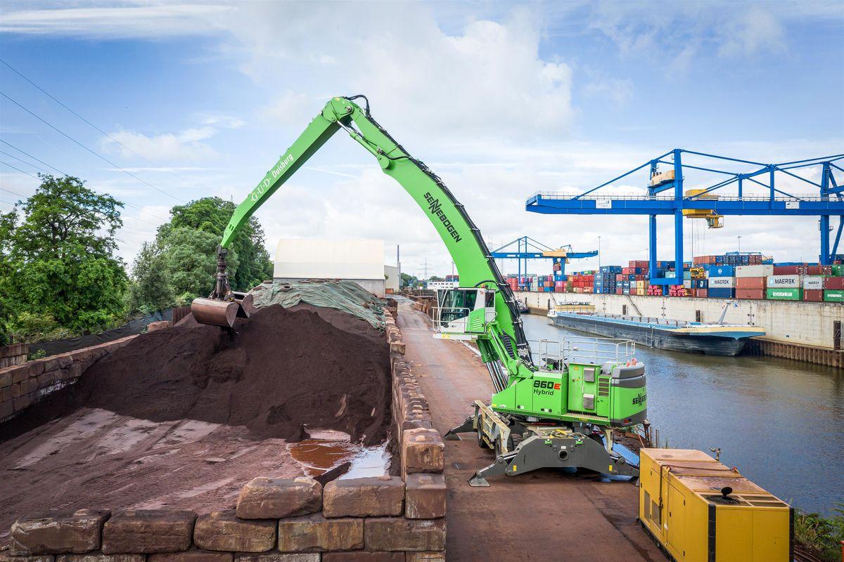 Csm sennebogen 860 m elektro hafenumschlag port handling gud duisburg germany 1 individuell kopie 48fc99b766