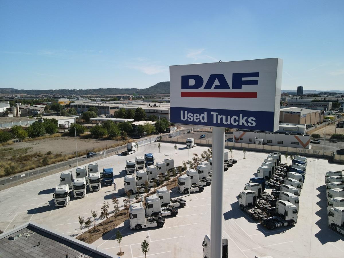Daf used truck centre opens in madrid 01