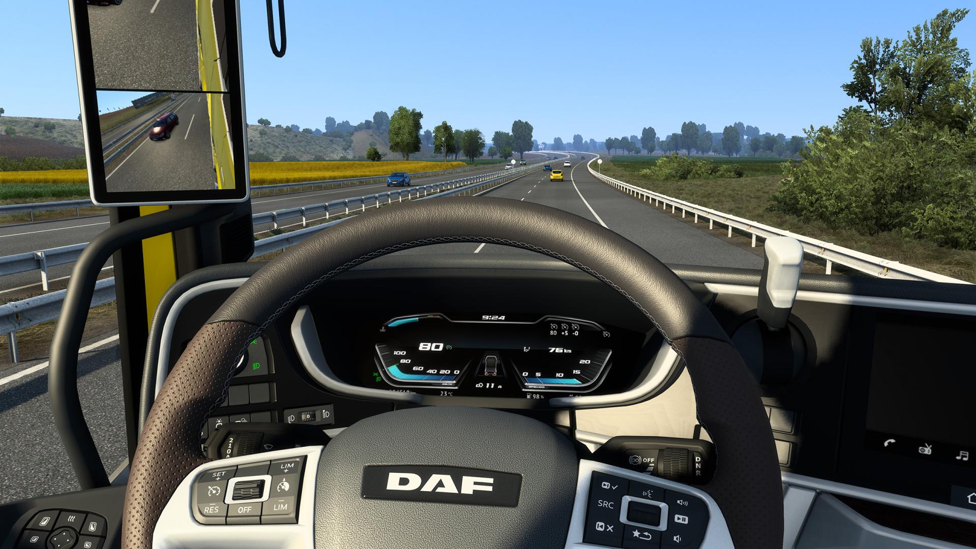 Drive the daf xg xg plus in ets2 02