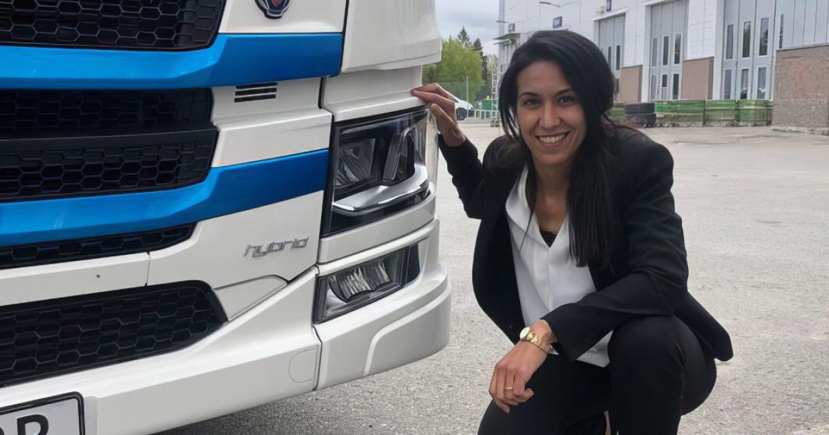 SCANIA-From game developer dreams to patent success: Meet Fatima Strand