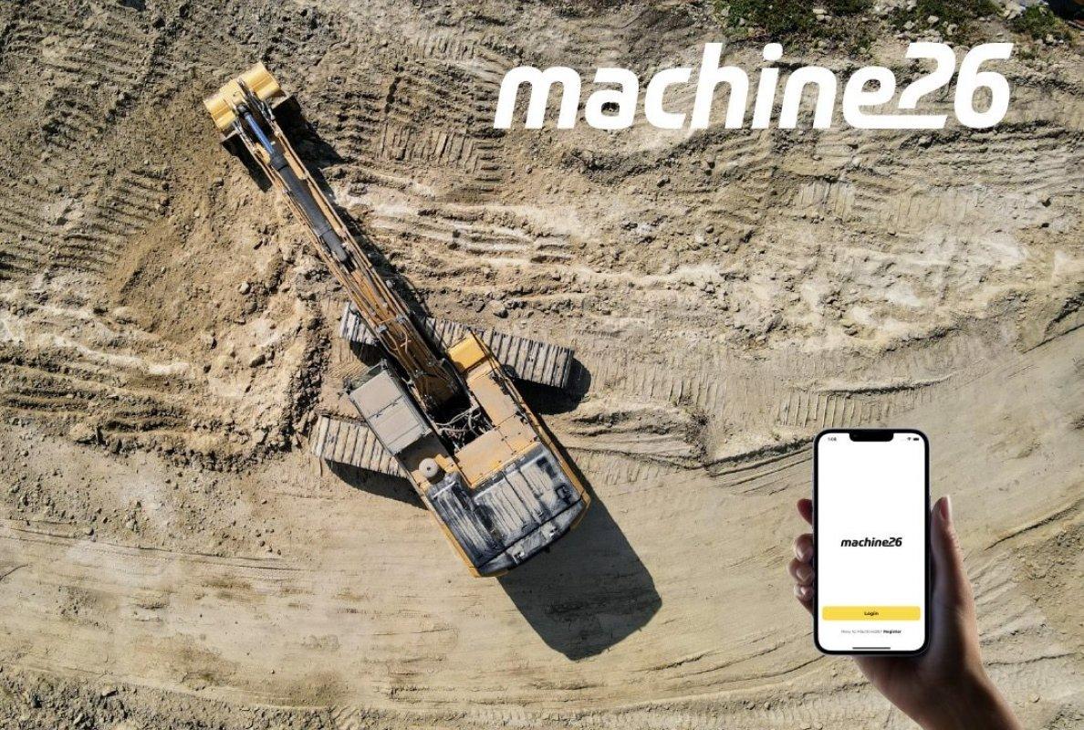 NJC.© - With the tools of Machine26, construction companies can easily re-sell used equipment