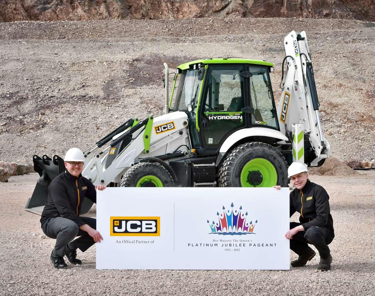 NJC.© - JCB taking centre stage at special pageant for the Queen’s Jubilee