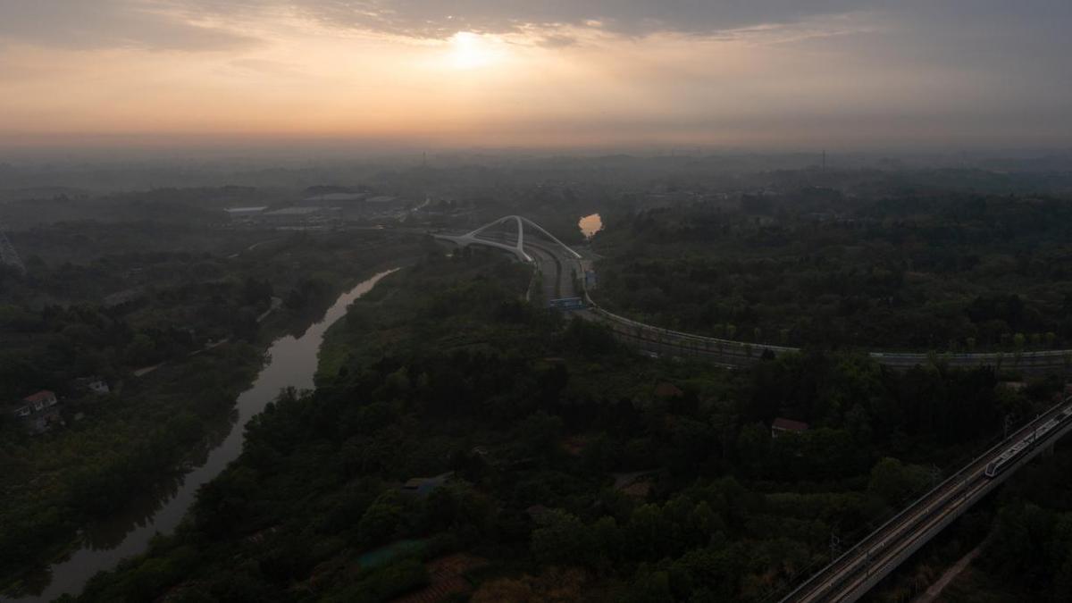 Jiangxi river bridge zaha hadid architects 3