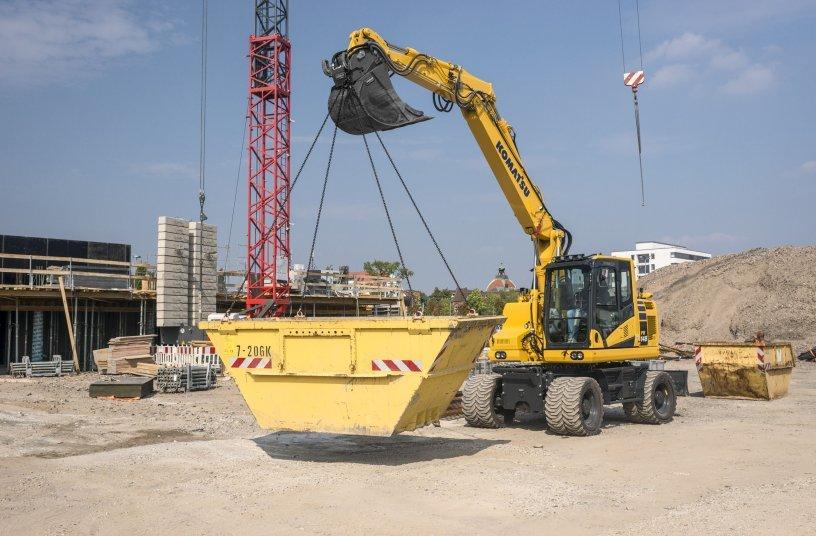 Komatsu pw148 11 action 0449 9e3