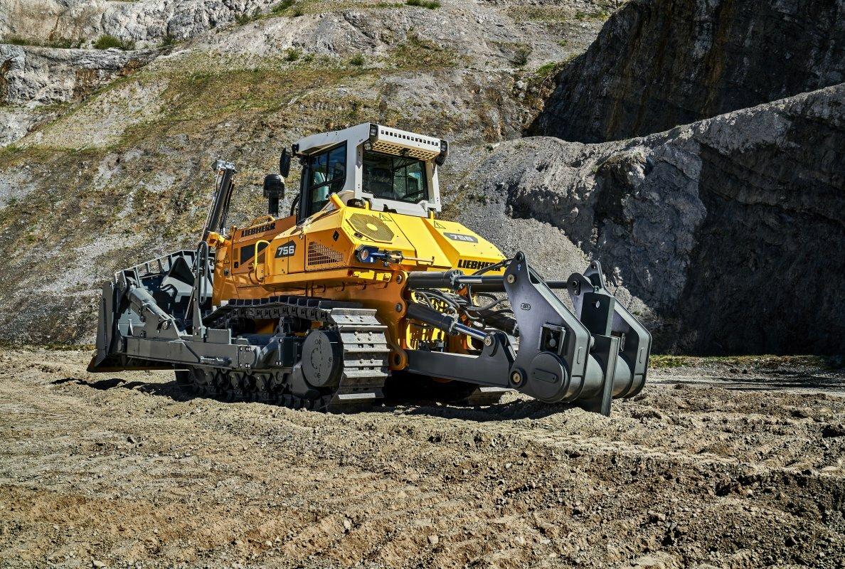 LIEBHERR-Crawler tractors at steinexpo 2023: potential solutions for boosting efficiency