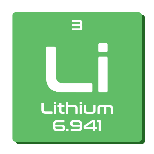 Lithium element