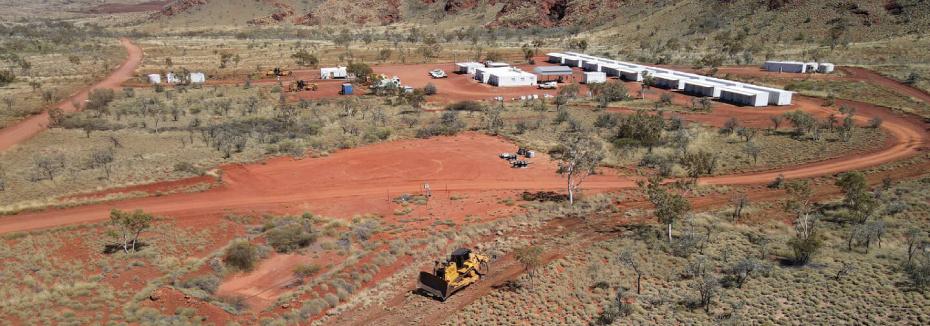 Mcphee creek iron ore mine western australia