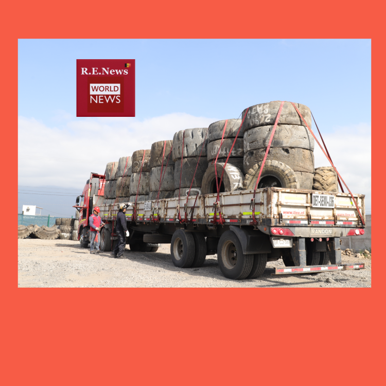 Codelco promotes the recovery of end-of-life mining tyres through a strategic alliance with Valora Más