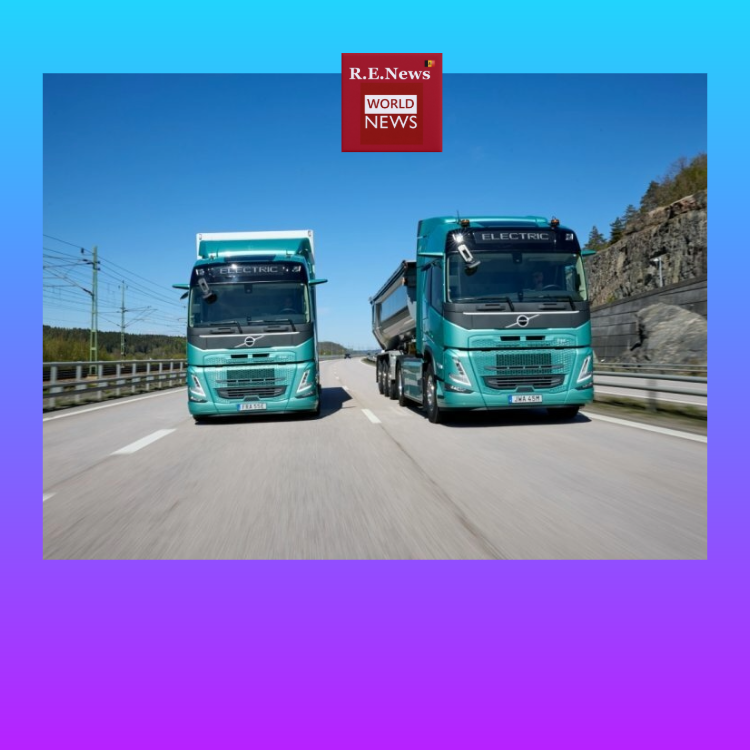 Volvo starts series production of electric trucks with up to 700 km range