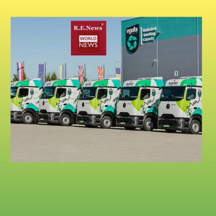 DAIMLER Major order from the Netherlands: Egala orders 175 Mercedes-Benz trucks for its European fleet