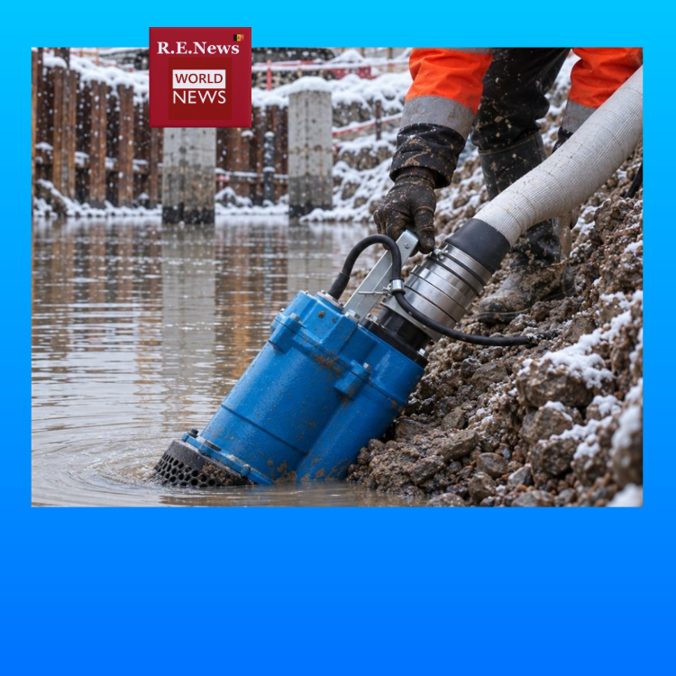 Tsurumi Construction site drainage in winter - Five mistakes that can prove costly