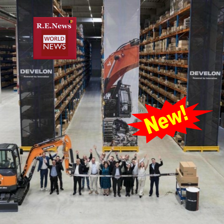 Develon Opens New Parts Distribution Center in Belgium to Strengthen Customer-Centric Services in Europe