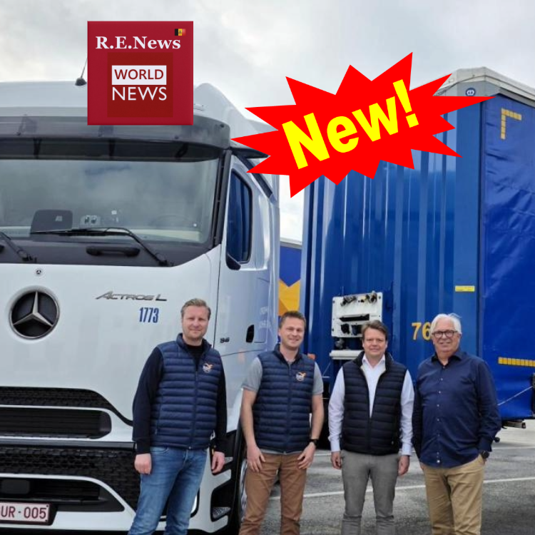 DAIMLER North Sea Express invests in 45 Mercedes-Benz Actros 1945 LS ProCab tractor units