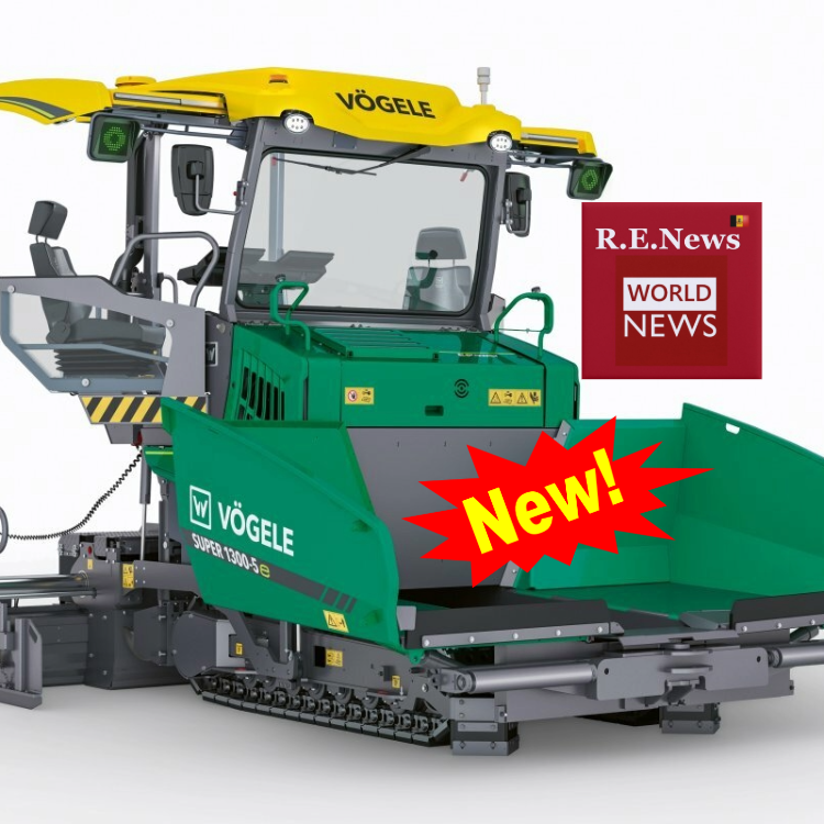 Low noise meets zero operating emissions: The new electric pavers from Vögele