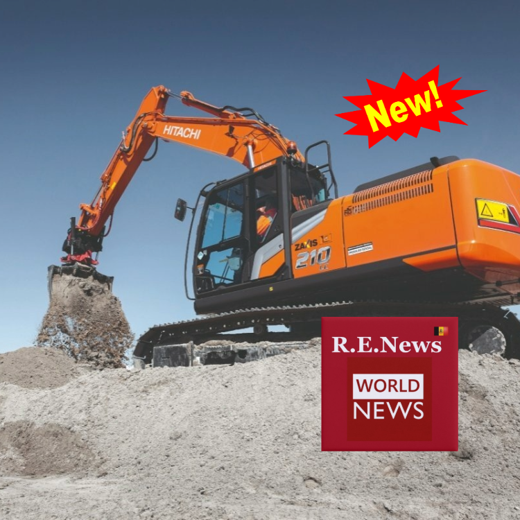 Hitachi presents ZX210LC-7 with industry-leading safety feature