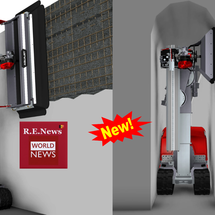 Aquajet launches new hydrodemolition robots at bauma