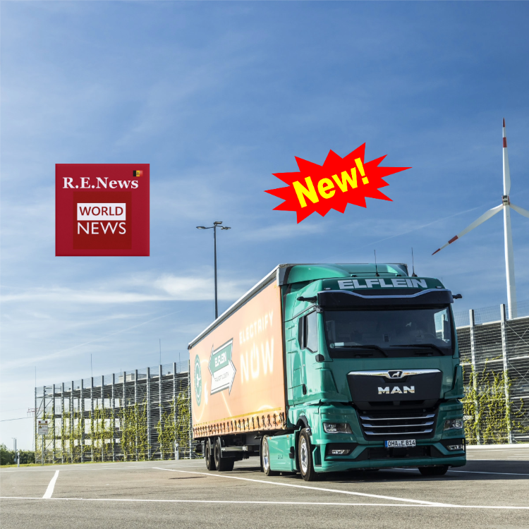 MAN eTGX on the road for BMW factory transport