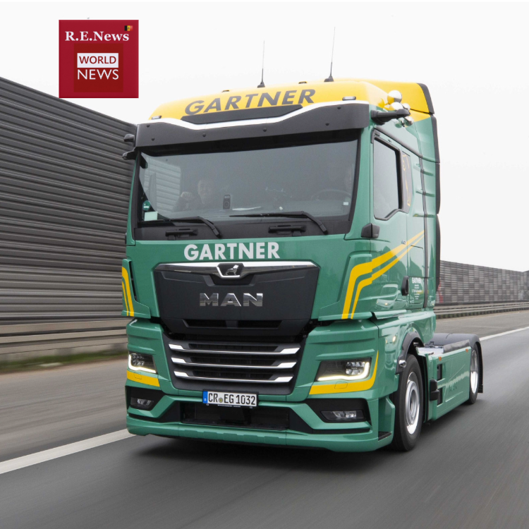 MAN Gartner KG and MAN sign framework agreement for 1200 trucks