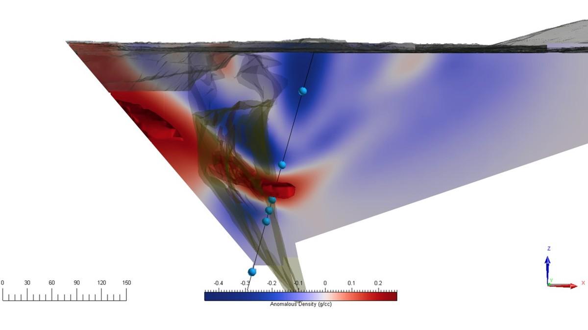 Borehole Muon Tomography produce 3D models of Underground Targets