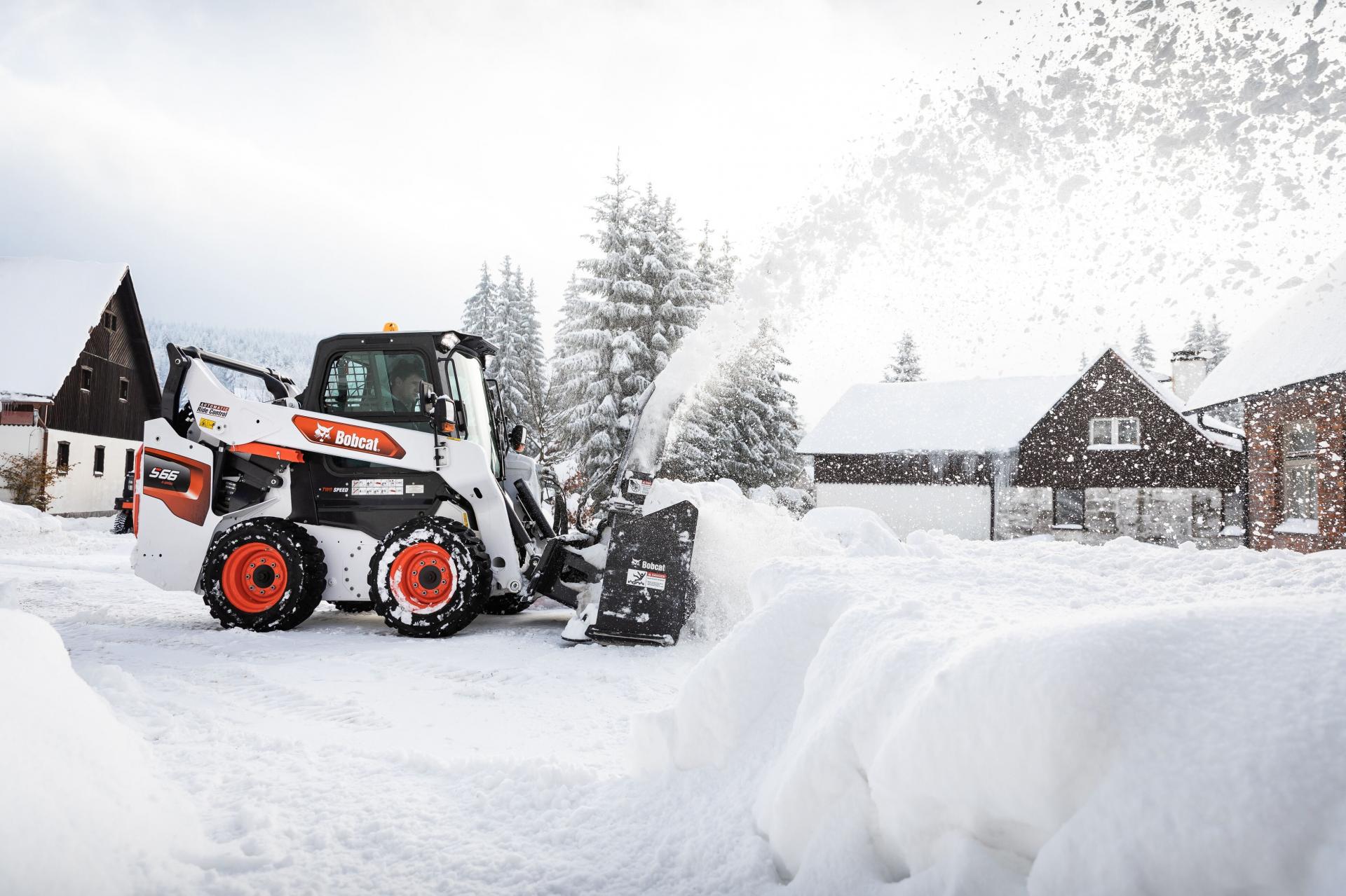 NJC.© - Snow Solutions: Bobcat accessories for snow and ice control