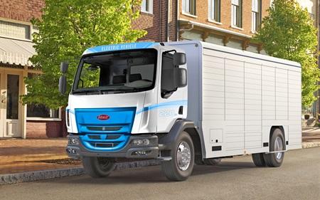 Peterbilt 220 ev 4 city street paccar photo1