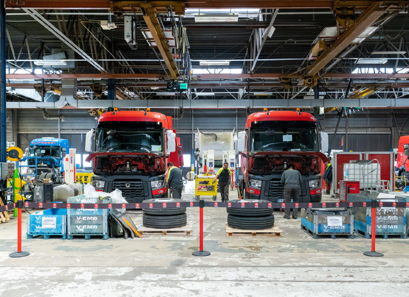 NJC.© - RENAULT TRUCKS ANNOUNCES THE CREATION OF ITS DISMANTLING PLANT, THE USED PARTS FACTORY