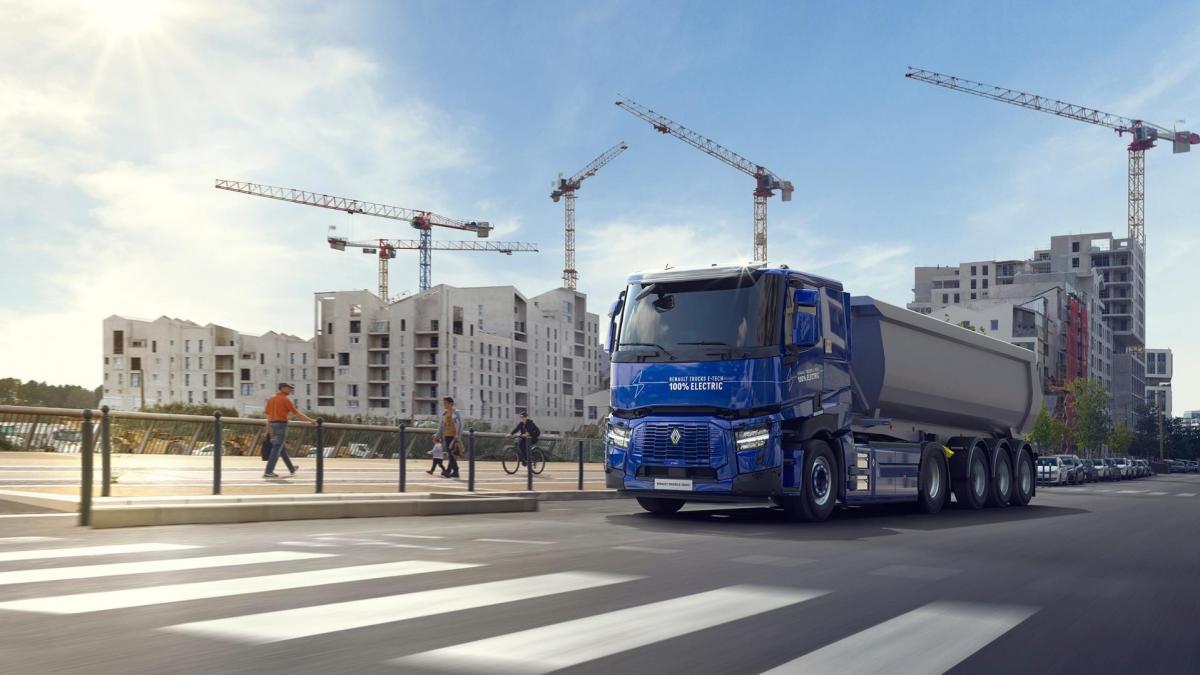 Renault trucks e tech c 4x2