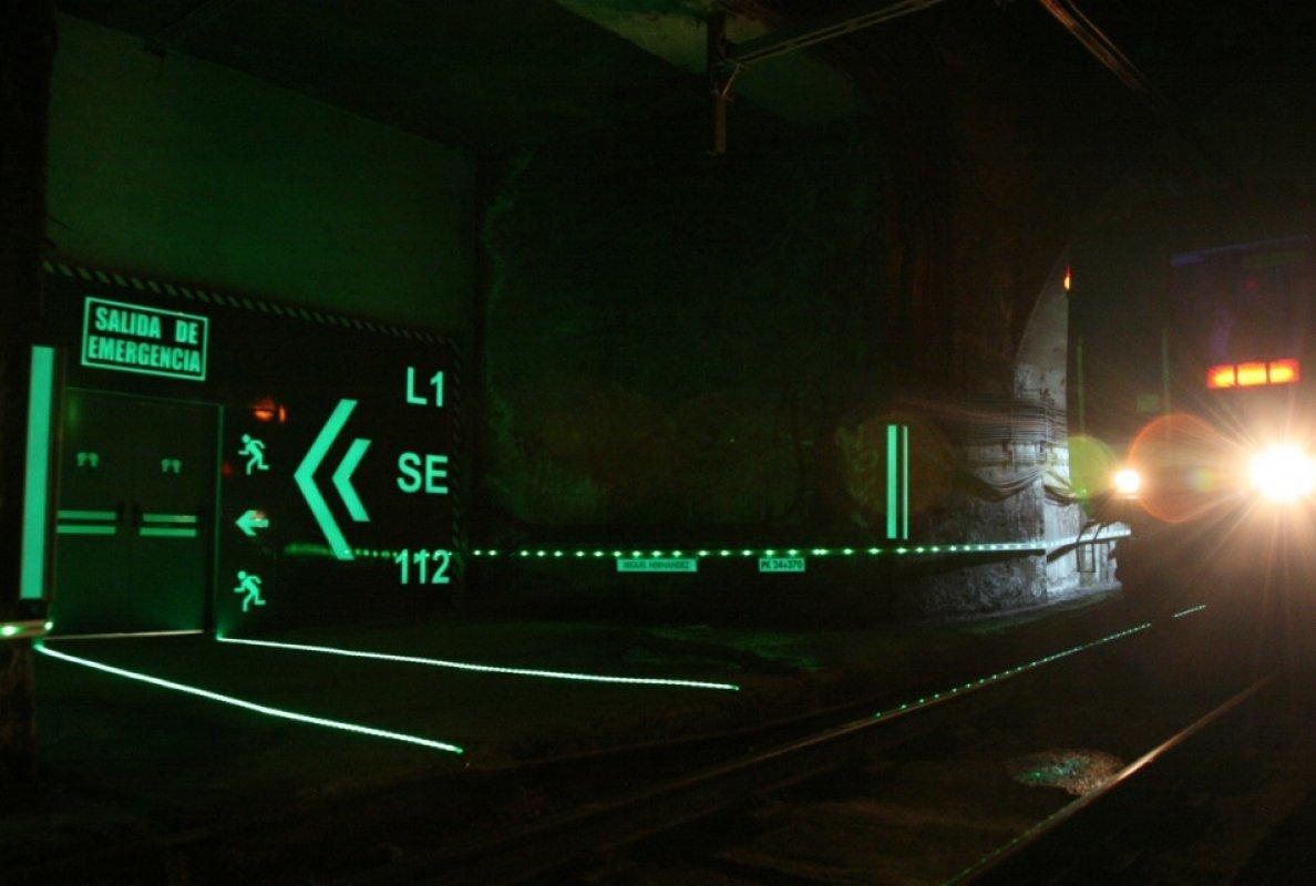 Tunel ferroviario 565