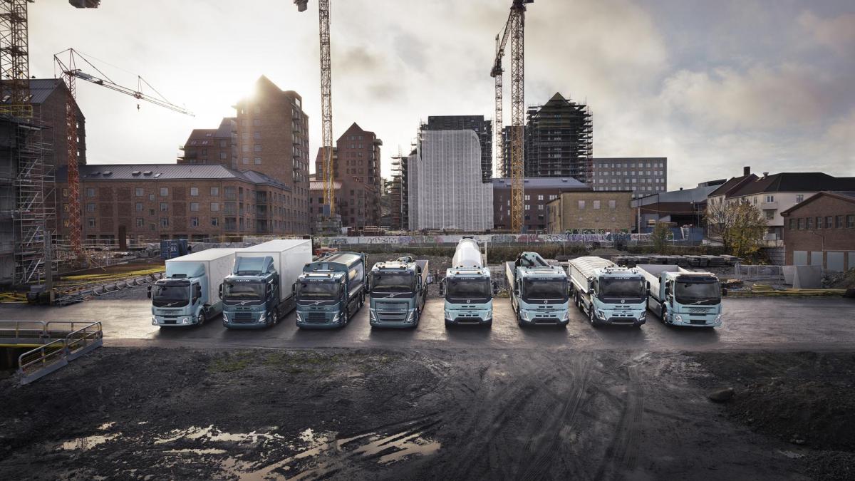 Volvo electric trucks