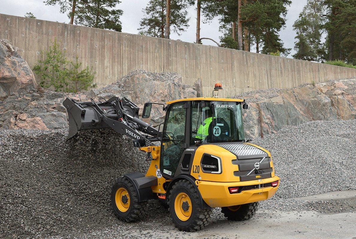 Volvo l20 electric wheel loader 9da