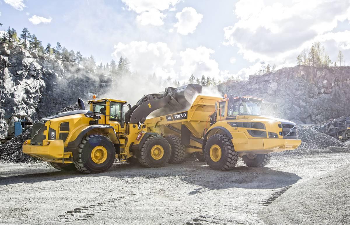 Volvo l250h a40gfs quarry