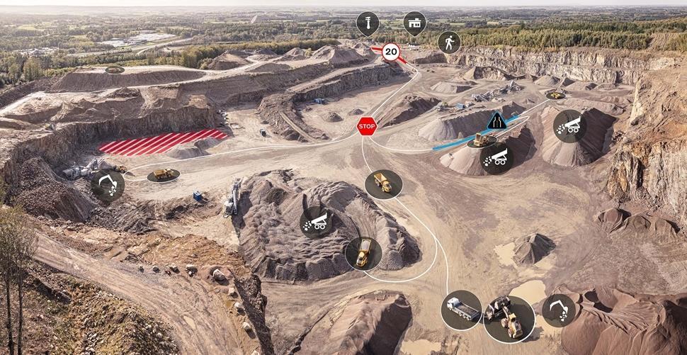 NJC.© - Volvo Construction Equipment helps customers see the big picture with Connected Map