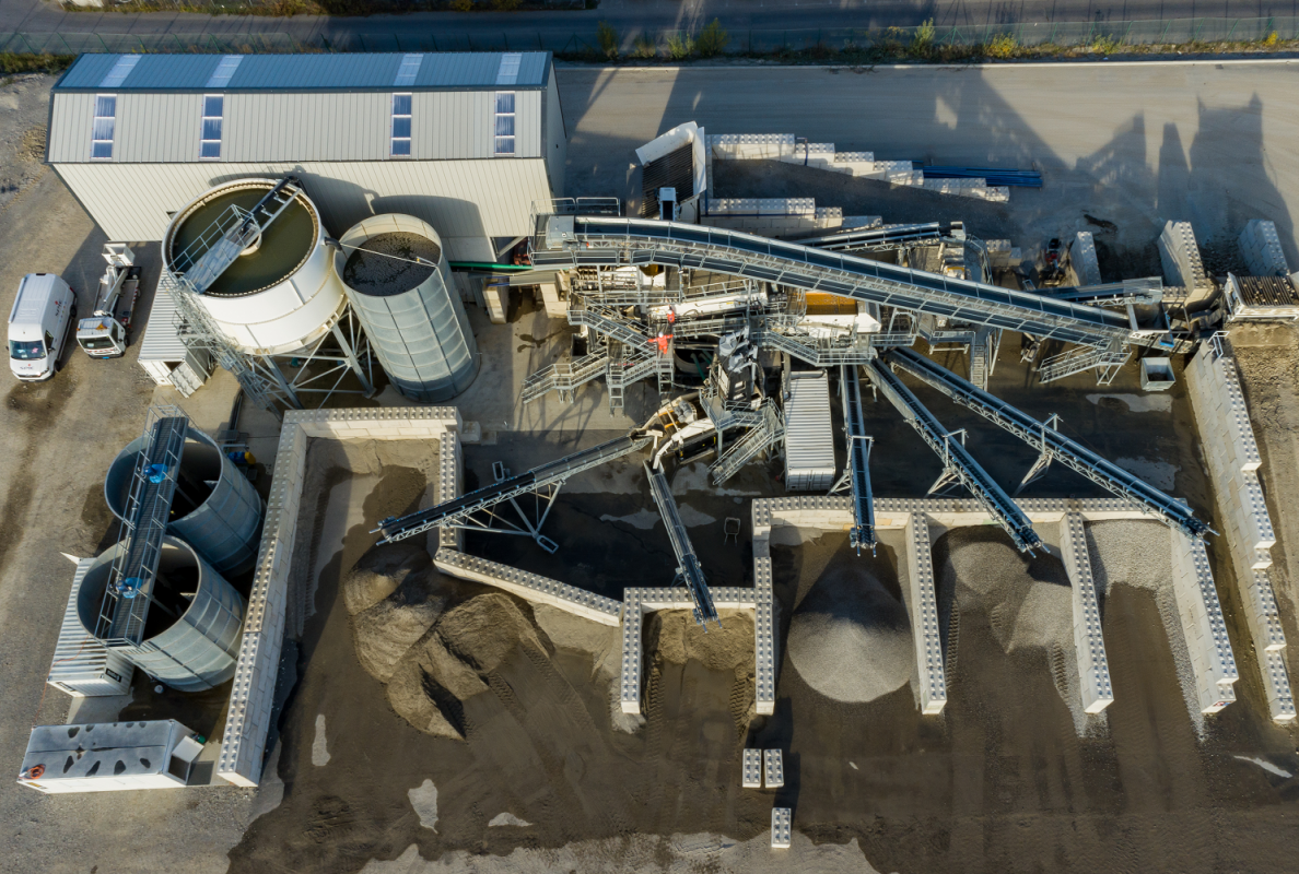 Wash recycling plant 62d