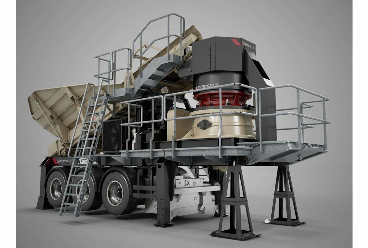 Wg220e portable cone crusher 59c