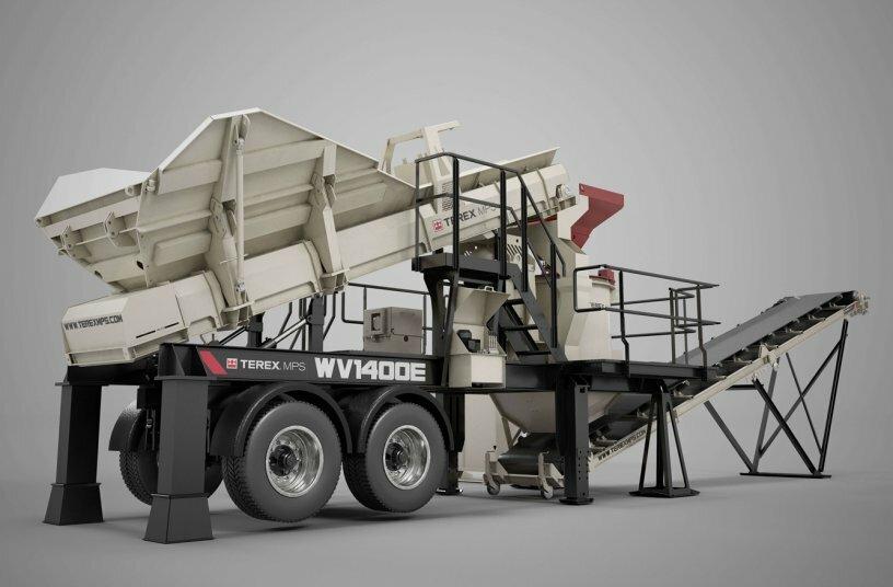 Wv1400e portable vertical shaft impact crusher 9c8